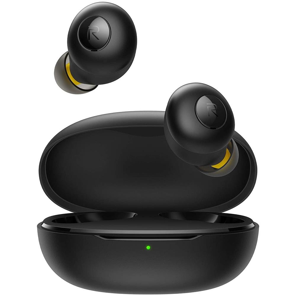Buds Q Wireless Earbuds Auricolari Bluetooth Stereo Impermeabili con Custodia di Ricarico Bluetooth Nero - Foto 1