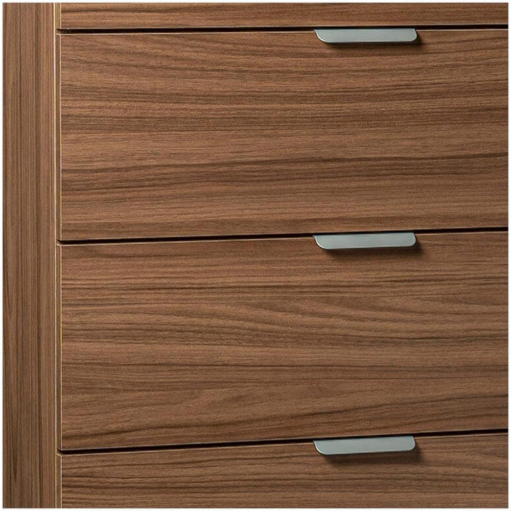 Cassettiera 5 Cassetti Tinta Noce - Foto 2