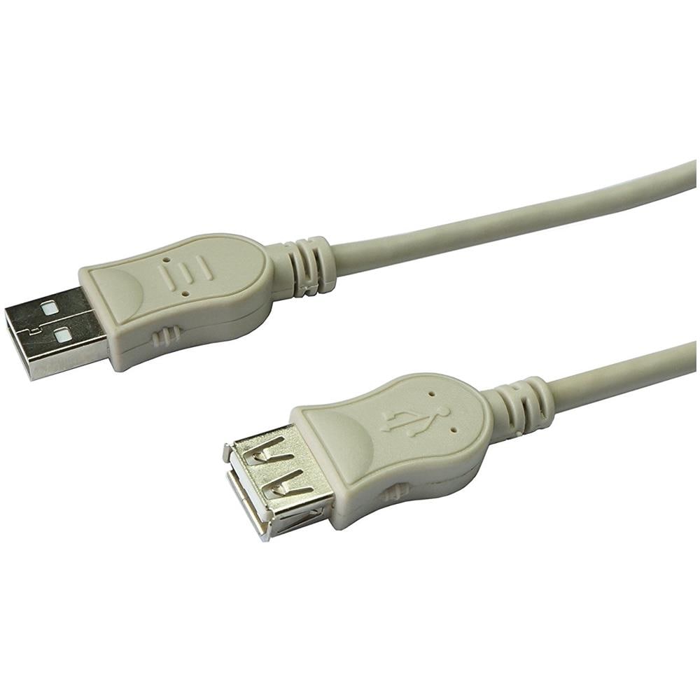 PCUSB211C 1.8m USB A USB A Maschio Femmina Beige cavo USB - Foto 1