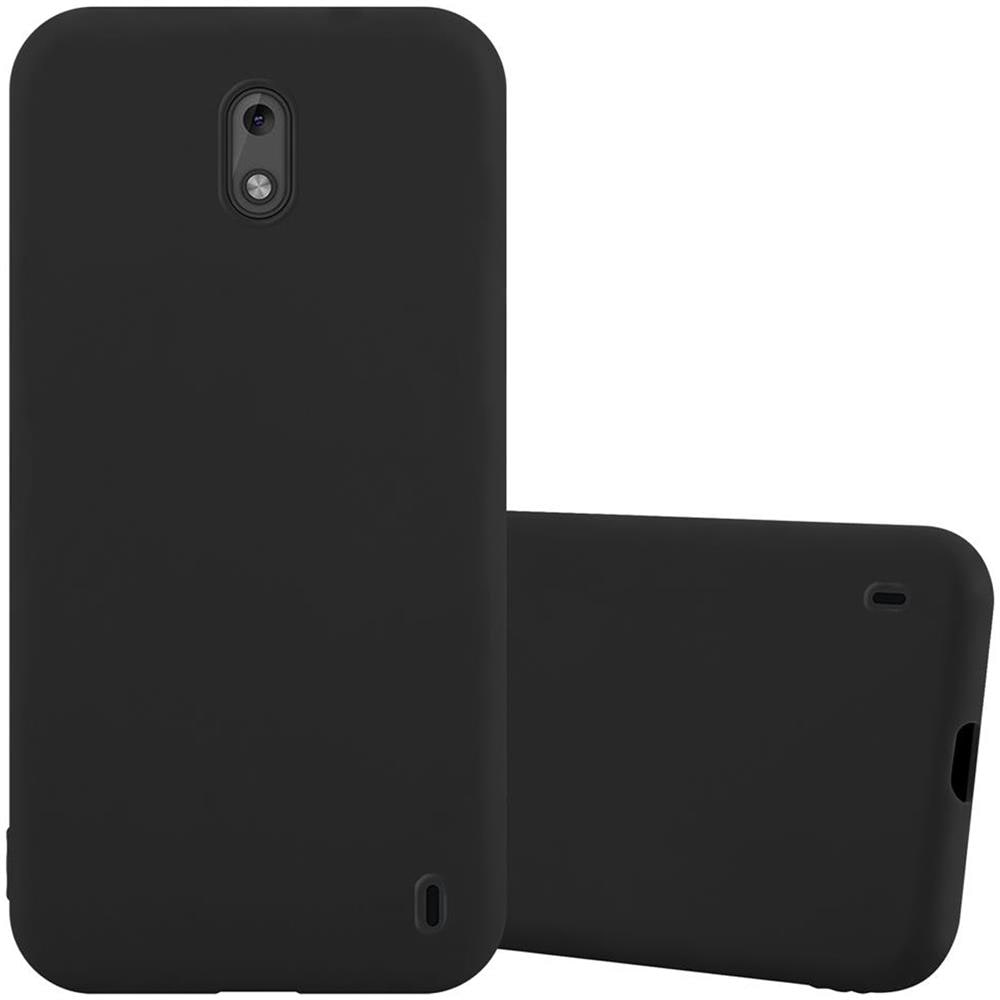 Custodia Compatibile Con Nokia 2 In Candy Nero - Coperchio Protettivo In Silicone Tpu Flessibile - Foto 1