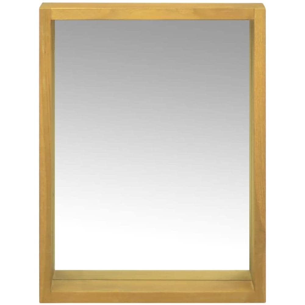 Mobile A Specchio 30x10x40 Cm In Legno Massello Di Teak - Foto 2