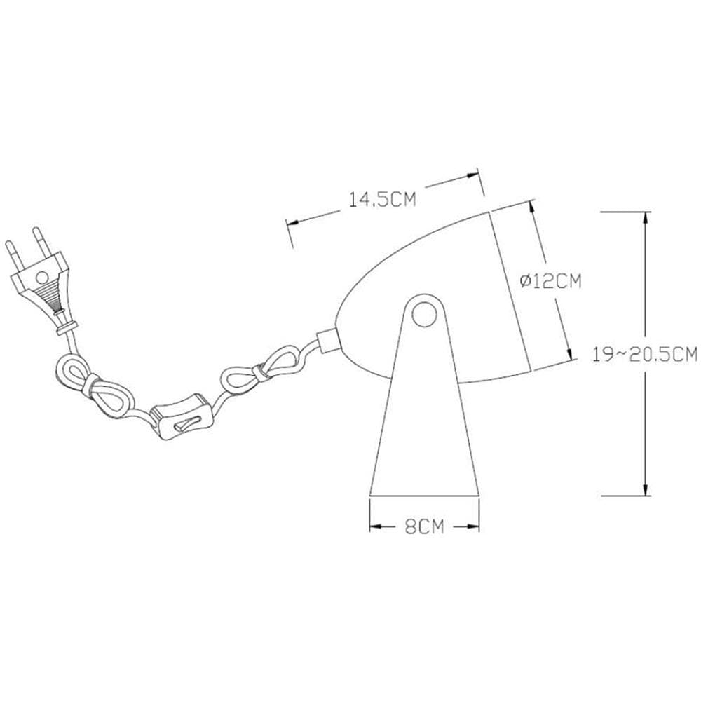 Lampada Da Scrivania In Metallo Chago - Foto 4