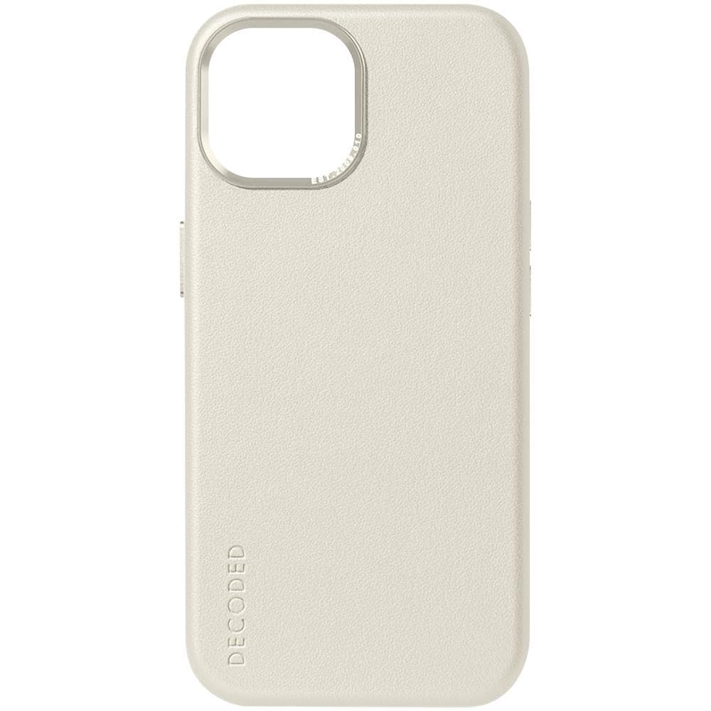 Cover Magsafe Per Iphone 15 Plus Pelle Pieno Fiore Anti-urto 1,2 M Tan - Foto 1