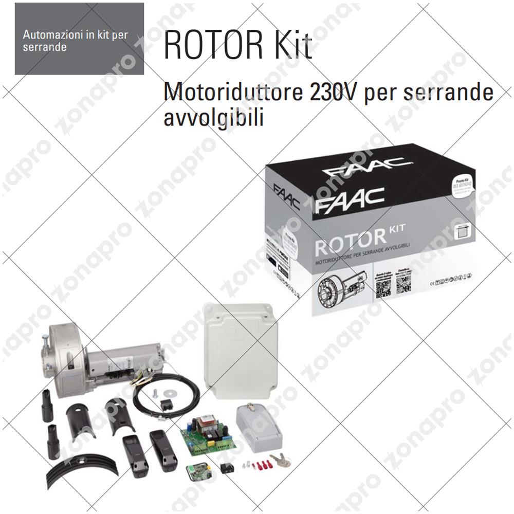 Rotor Kit Perfect 109940 230v Automazione Per Serrande Automatismo Serranda - Foto 1