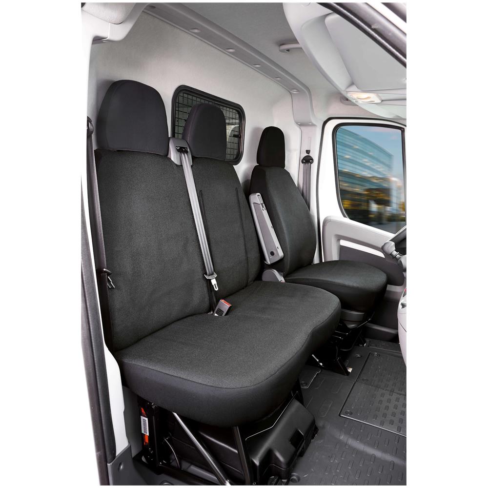 Transporter Coprisedili In Tessuto Per Citroen Jumper Ii, Fiat Ducato, Peugeot Boxer, Posto Singolo E Doppio - Foto 1
