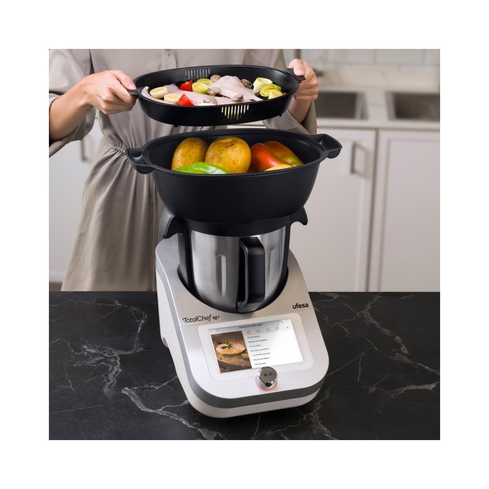 Robot da Cucina 8422160049828 Capacità 4.5 L Potenza 2000 W Colore Metallico - Foto 8