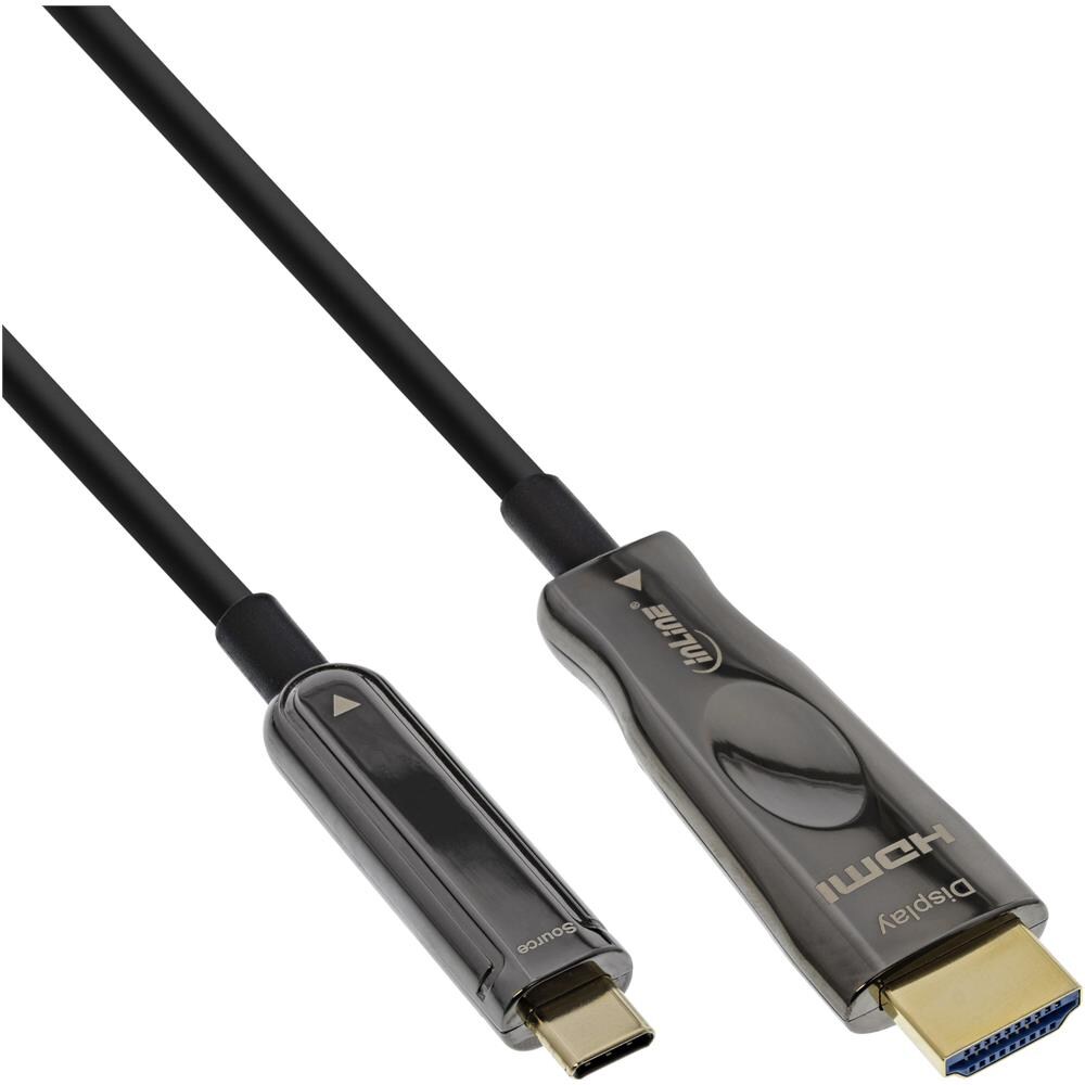 Cavo USB Display AOC, da USB-C maschio HDMI maschio (mod. DP Alt), 25m - Foto 1