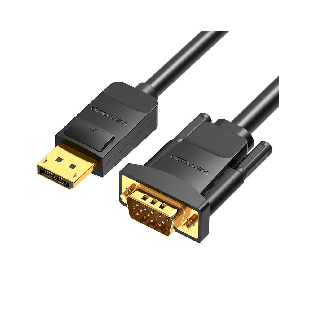 HBLBH cavo e adattatore video 2 m DisplayPort VGA (D-Sub) Nero - Foto 1