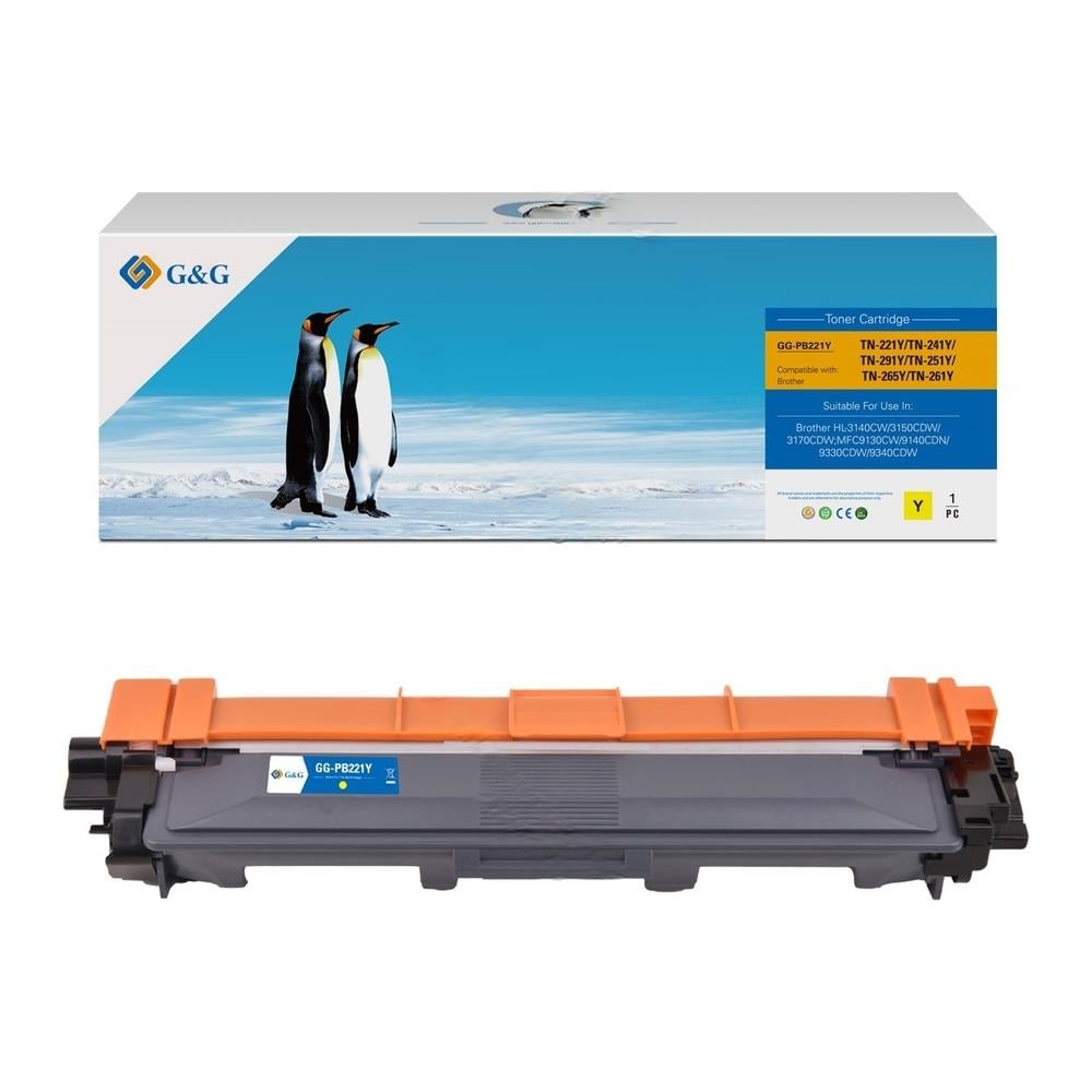 Toner Laserjet TN241Y Giallo con Capacità 1400 Pagine - Foto 1
