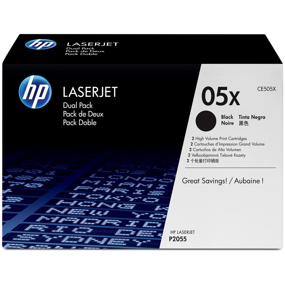 Toner Nero Laserjet P2055 (2Conf. Ce505X) Ce505Xd - Foto 2