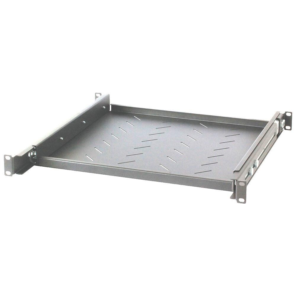 I-CASE SLIDE-350GX - Mensola per Rack 19'' Estraibile da 1H 415mm Grigio - Foto 2