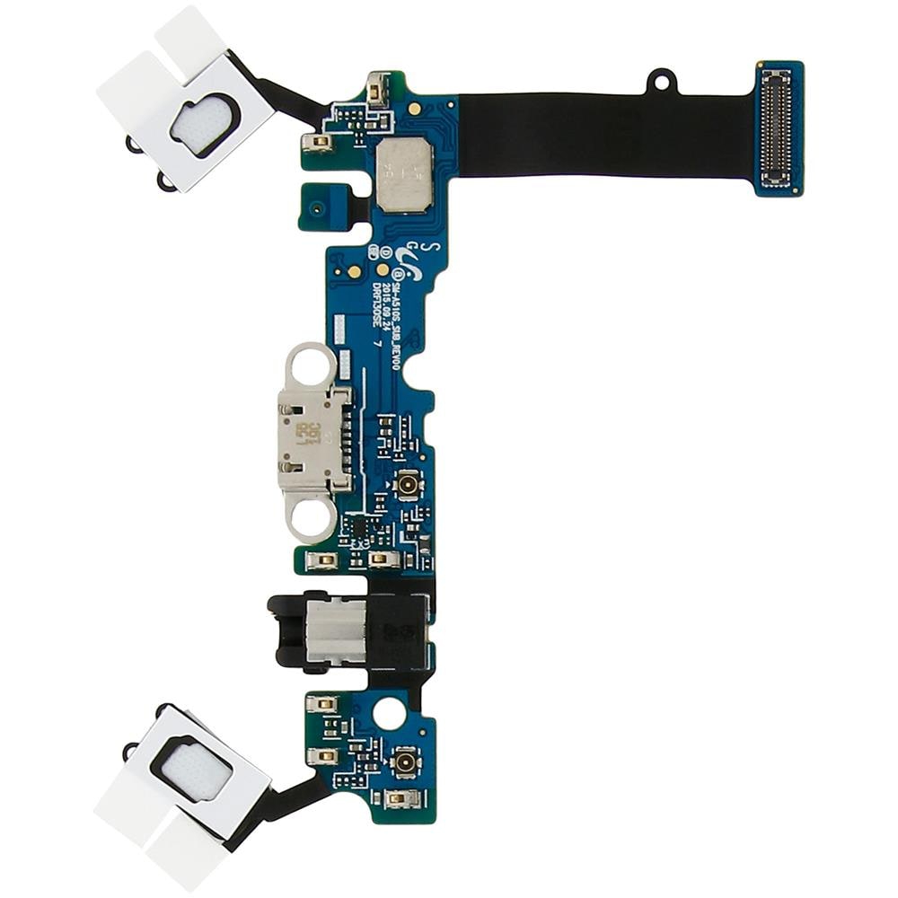 Connettore Con Presa Di Ricarica Micro Usb + Presa Jack Samsung Galaxy A5 2016 - Foto 1