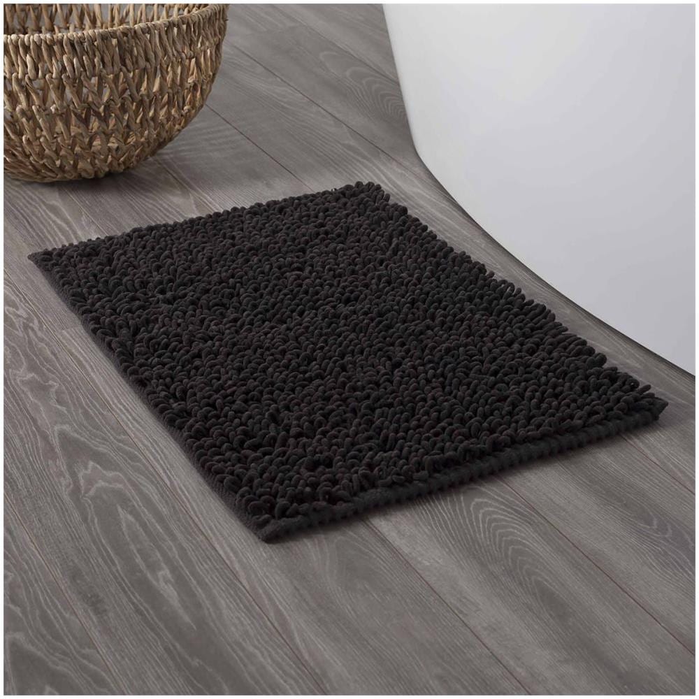 Tappetino Da Bagno Twist 60x90 Cm Grigio Scuro 294643613 - Foto 4