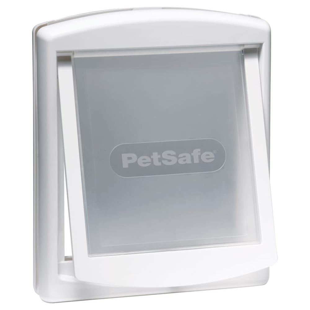 Porta per Animali a 2 Direzioni 740 Media 26,7x22,8 cm Bianca - Foto 1