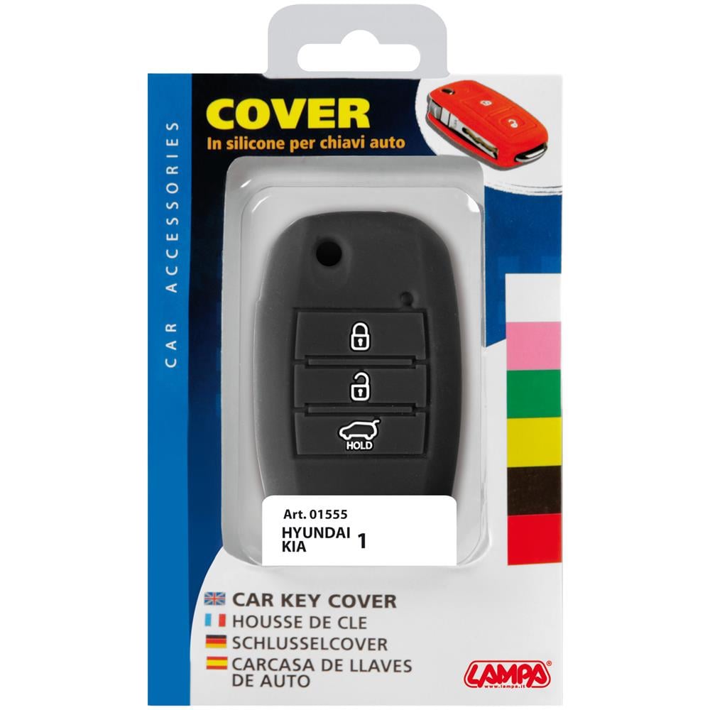 01555 Cover Per Chiavi Auto Confsingola Hyundai Kia 1 - Foto 2