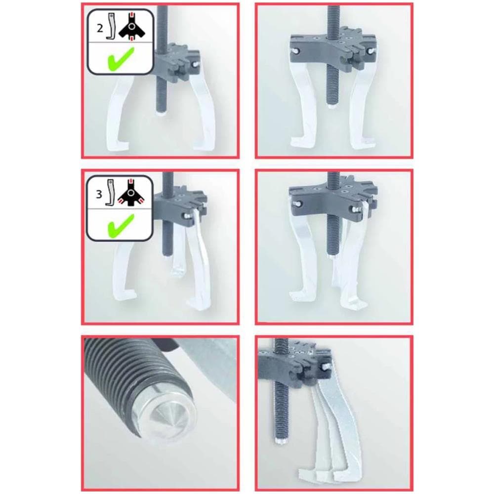 Estrattore A Braccia 2 + 3 165 Mm 7 Tonnellate 640.4205 - Foto 3