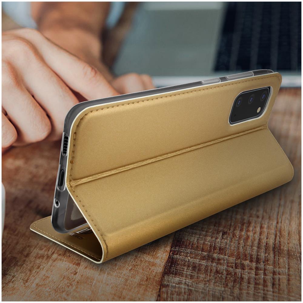 Custodia Samsung Galaxy S20 Custodia Supporto Video Oro - Foto 5