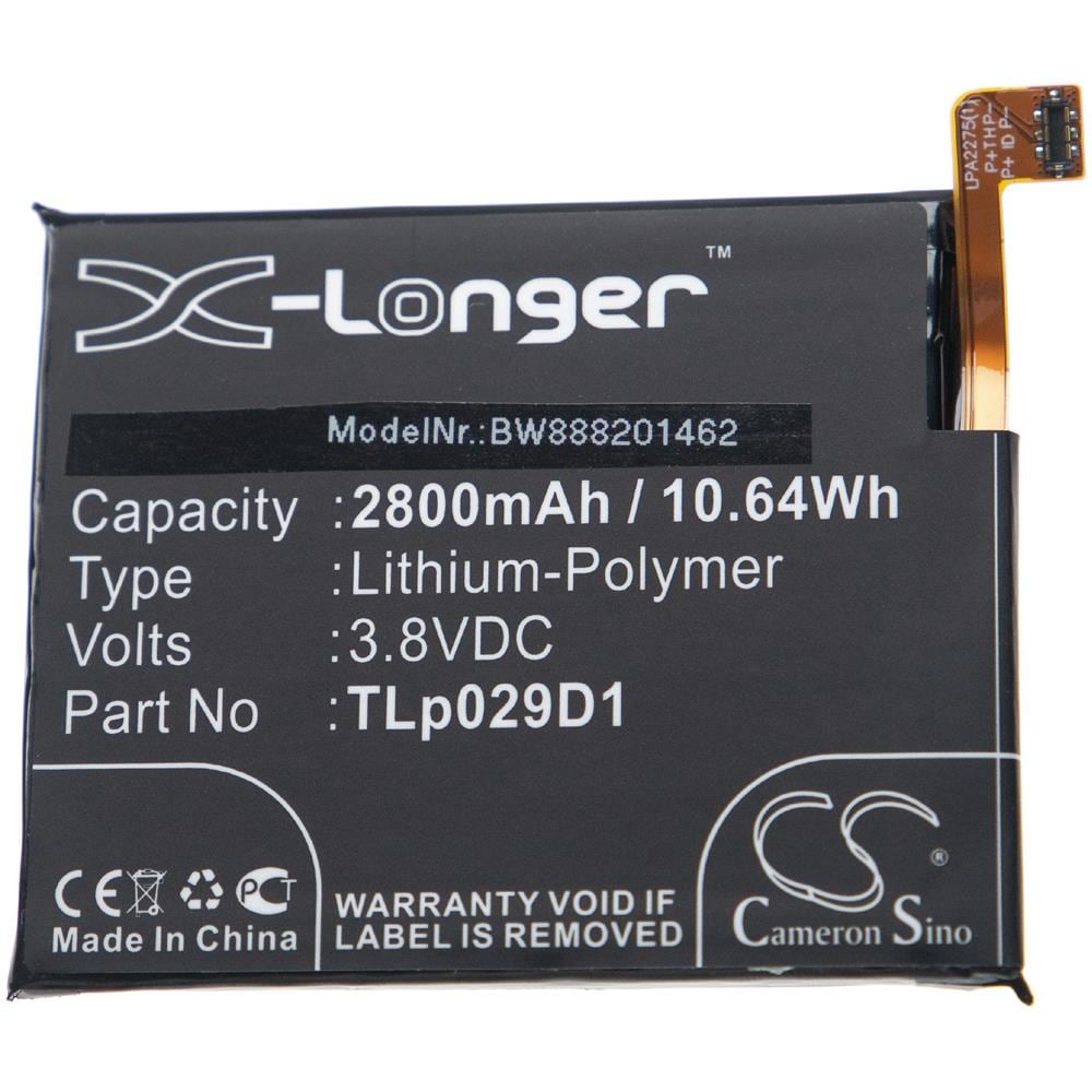 Batteria Sostituisce Vodafone Tlp029d1 Per Smartphone Cellulare Telefono Cellulari (2800mah, 3,8v, Li-poly)  - Foto 1