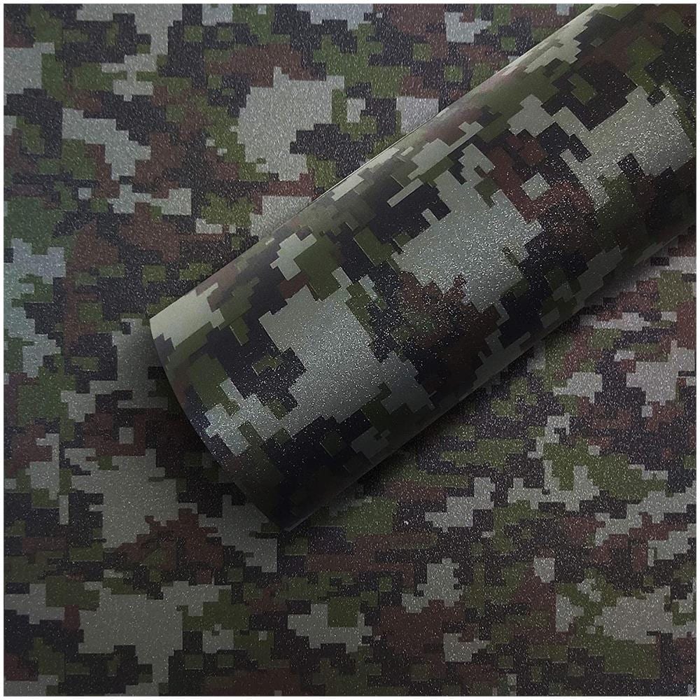 Foglio Pellicola Adesiva Per Wrapping Mimetic Digit, 25 X 35 Cm - Foto 1