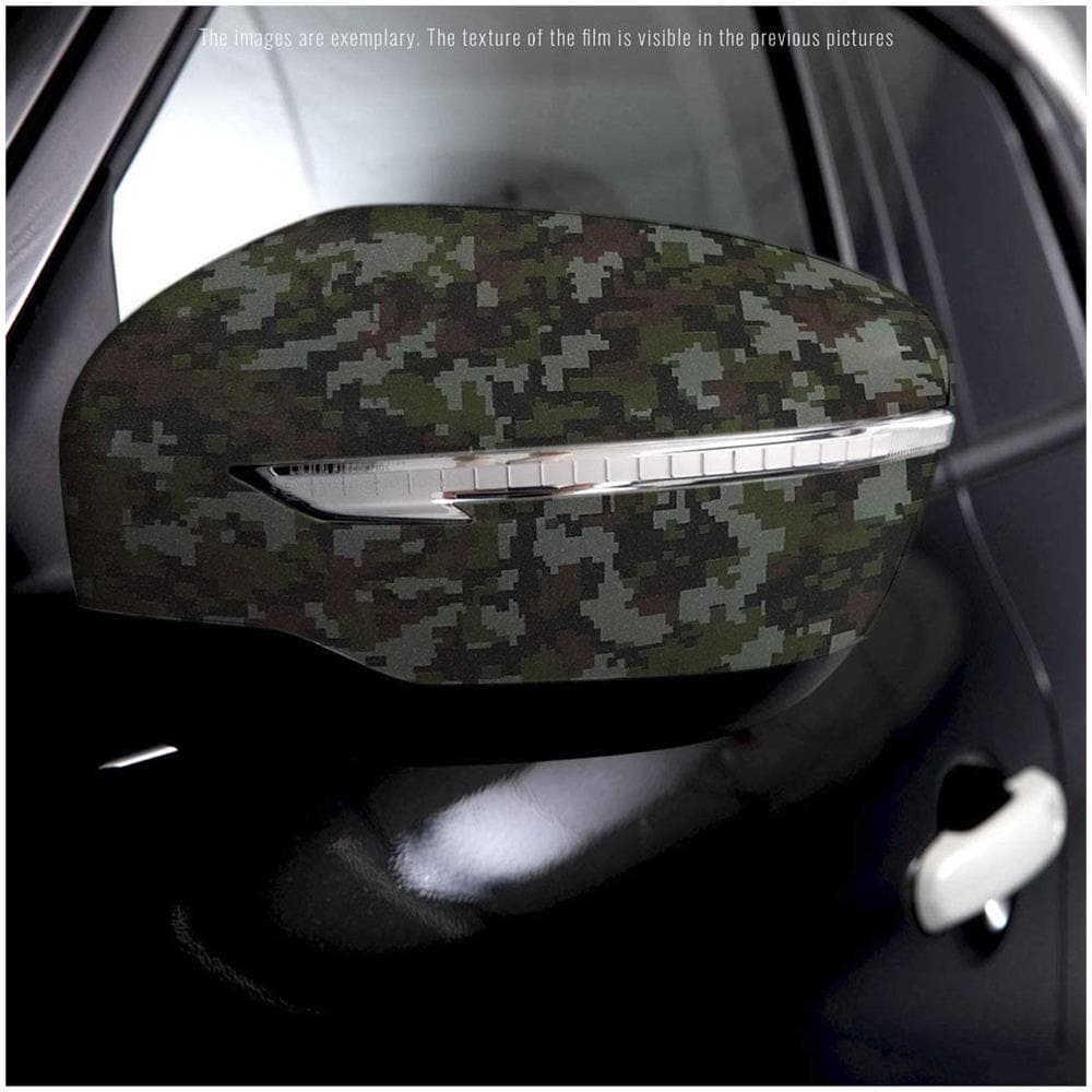 Foglio Pellicola Adesiva Per Wrapping Mimetic Digit, 25 X 35 Cm - Foto 5