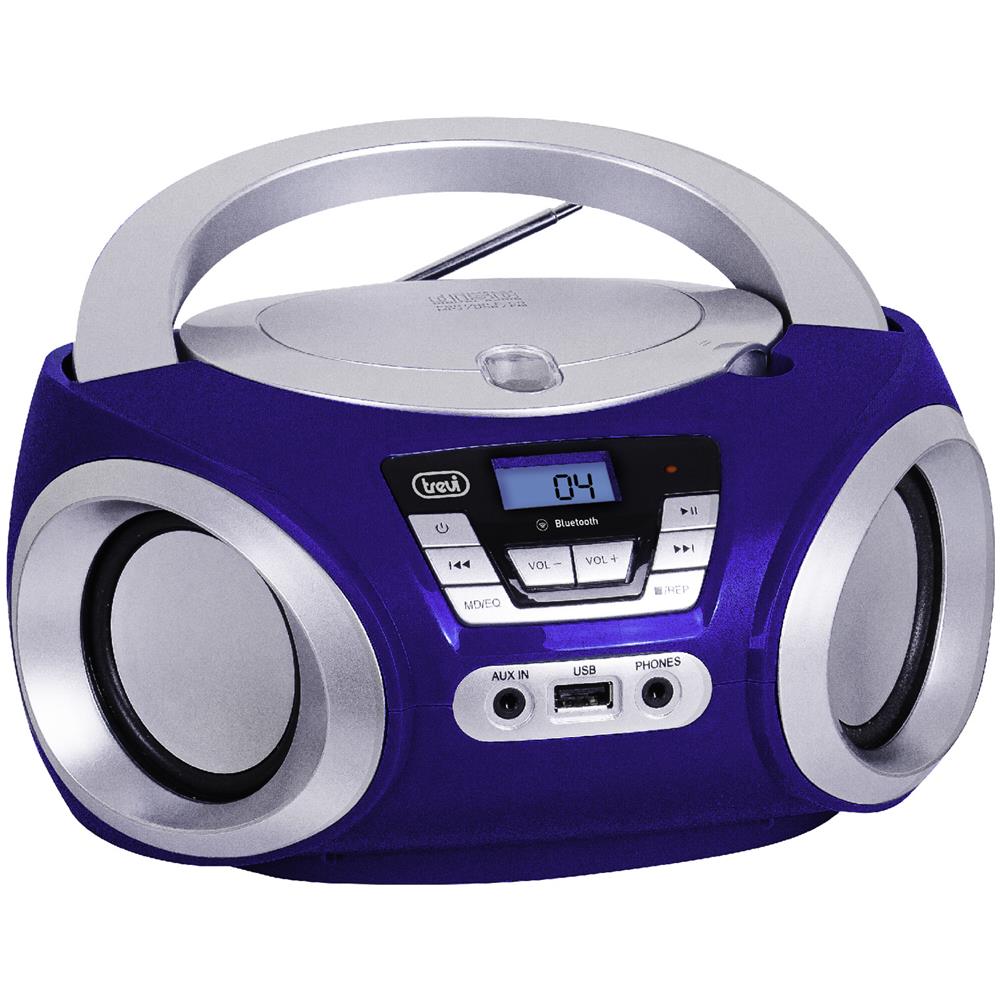 Cmp 544 Bt Radio Lett. cd Portatile +bt+usb Blu - Foto 2