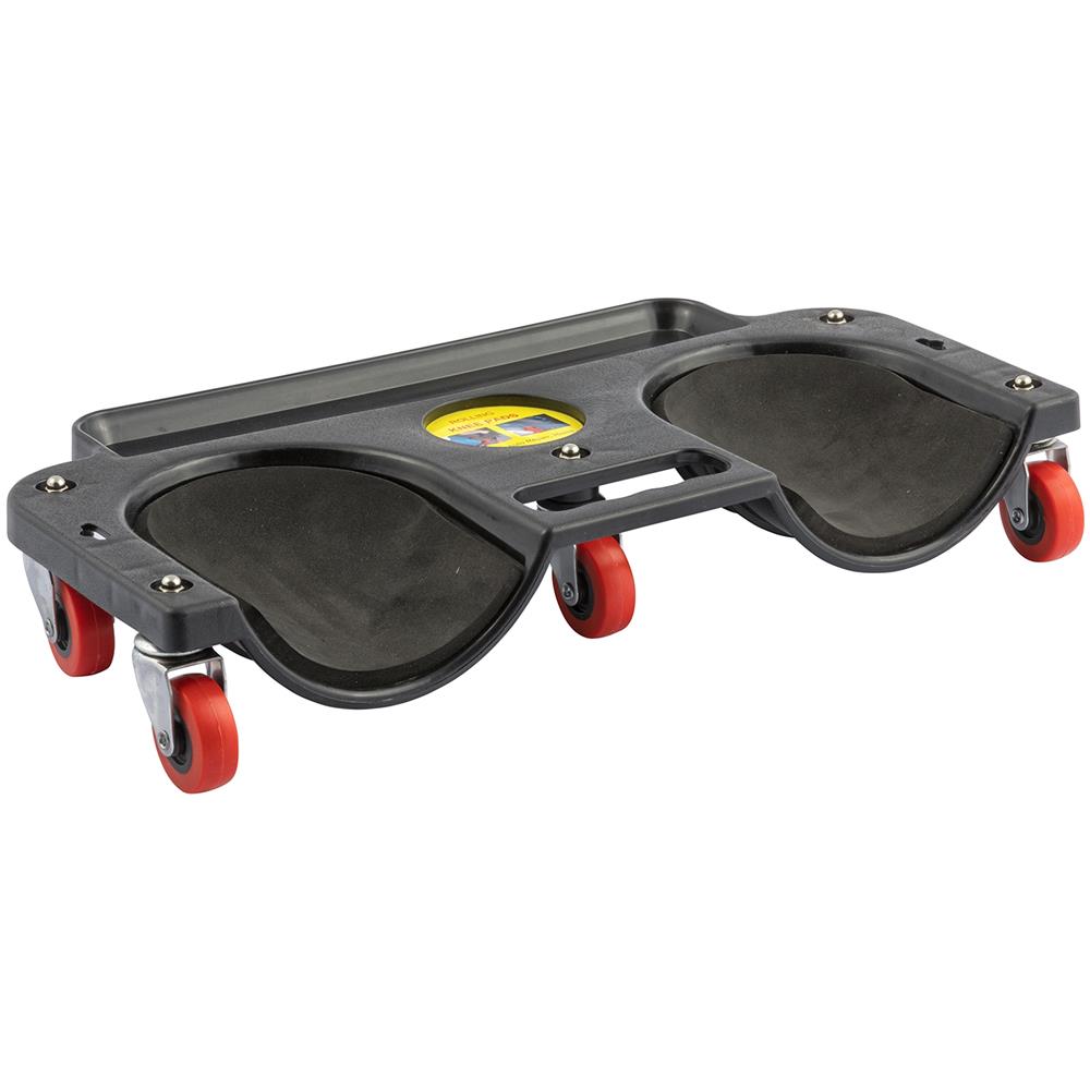 Carrello Poggia Ginocchia Mobile Officina Meccanico Ruote Riparazioni Auto Moto - Foto 1