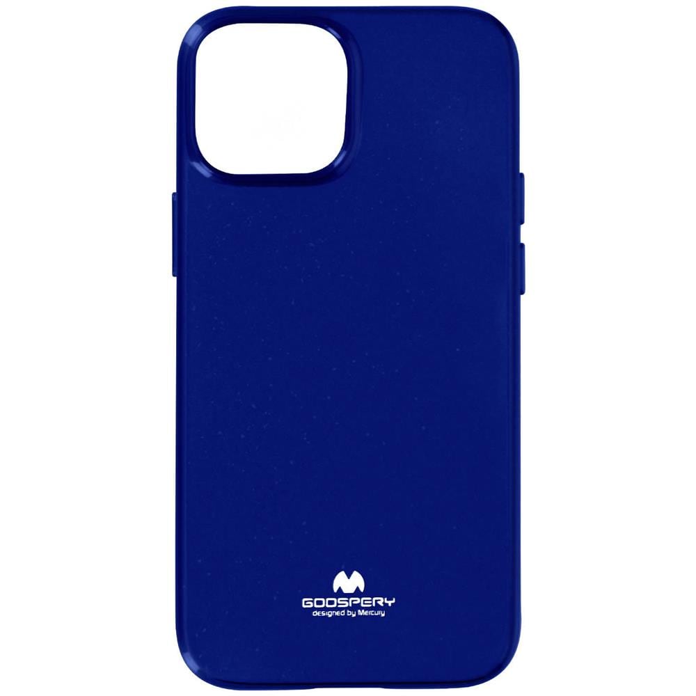 Cover Iphone 13 Mini Silicone Effetto Brillante Pearl Jelly Mercury Blu - Foto 1