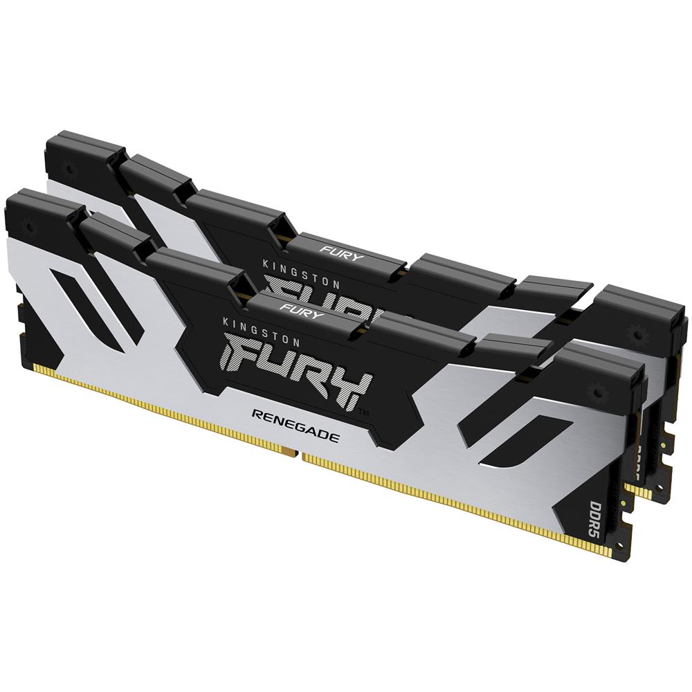 Technology FURY 32GB 6000MT /s DDR5 CL32 DIMM (Kit da 2) Renegade Silver - Foto 2