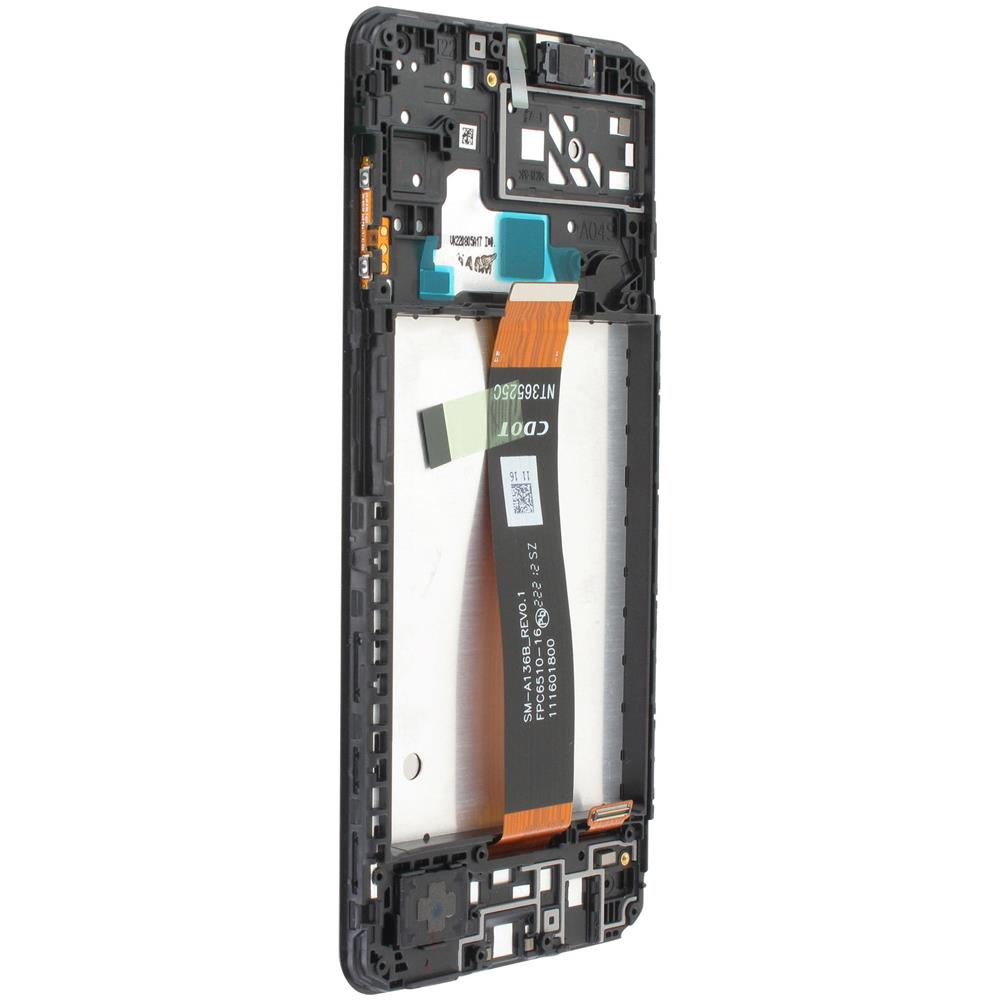 Blocco Completo Galaxy A04s Touchscreen Con Frame Originale Black - Foto 2