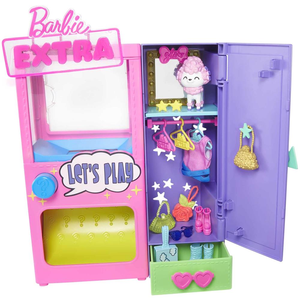 Barbie Extra Surprise Fashion Closet Playset Set Di Accessori Per Bambola - Foto 4