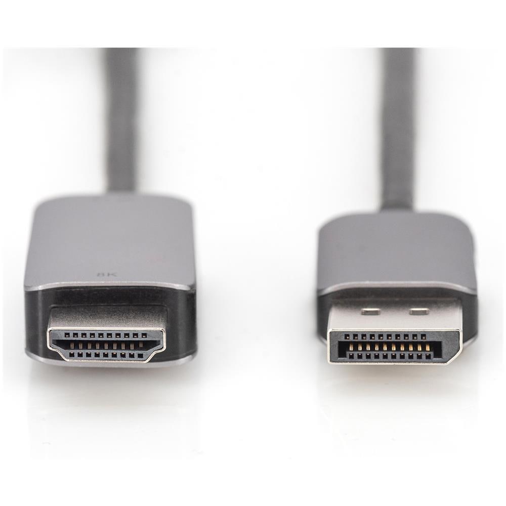 Cavo adattatore DisplayPort 8K, DP - HDMI tipo A - Foto 2