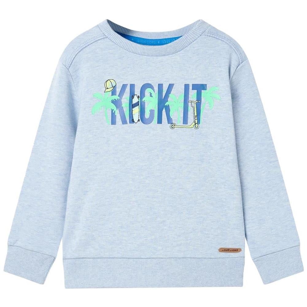 Felpa da Bambino Blu Tenue Mélange 128 - Foto 1