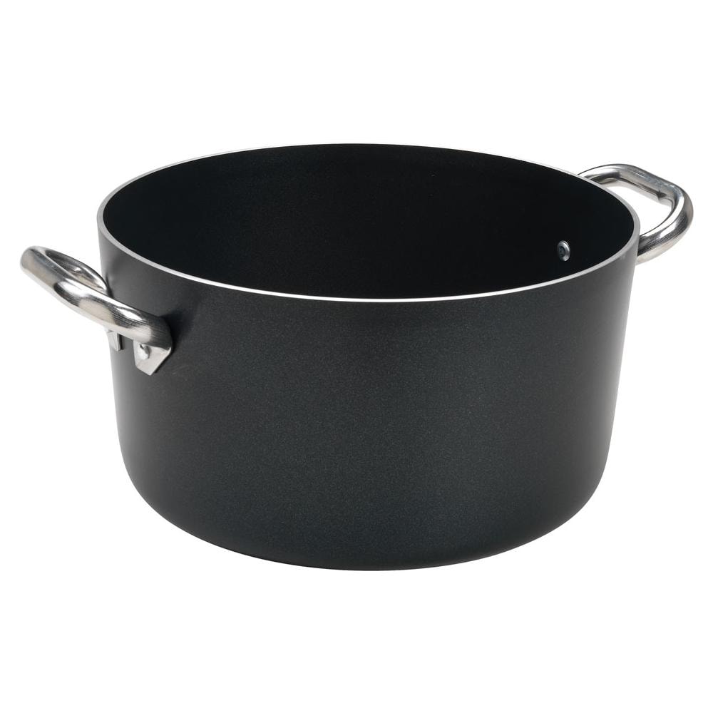 Casseruola 2 Maniglie Diametro 16 cm - Linea Al Black 3 mm - Foto 1