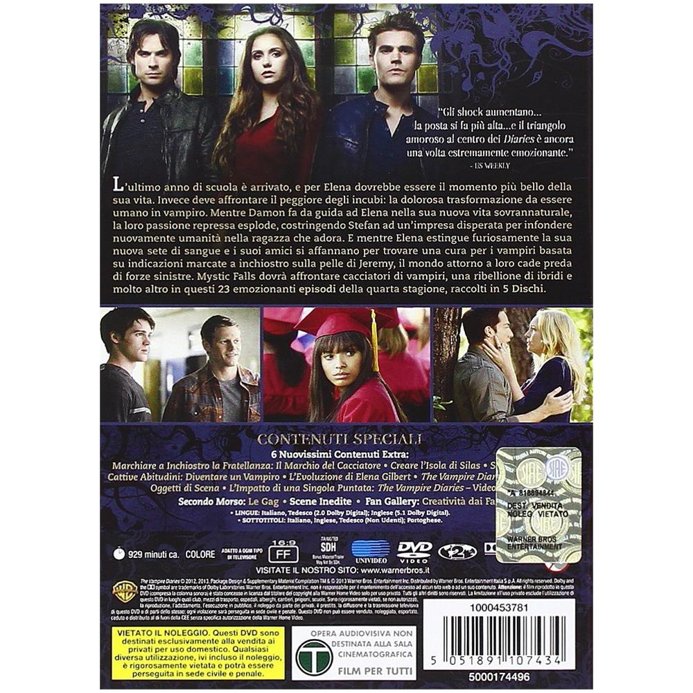 The Vampire Diaries - Stagione 04 (5 Dvd)  - Foto 2