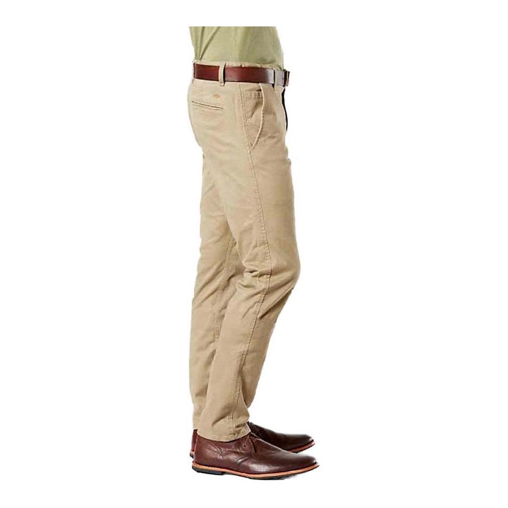 Pantaloni Dockers Alpha Khaki Skinny Tapered L32 Abbigliamento Uomo W31-l32 - Foto 3