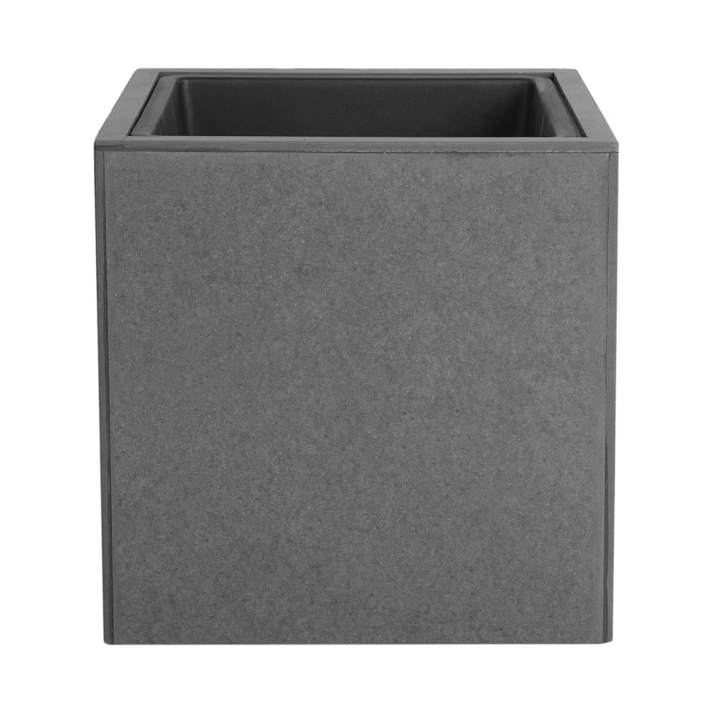 Vaso Da Fiori In Legno 30 X 30 X 95 Cm Drimos - Foto 2