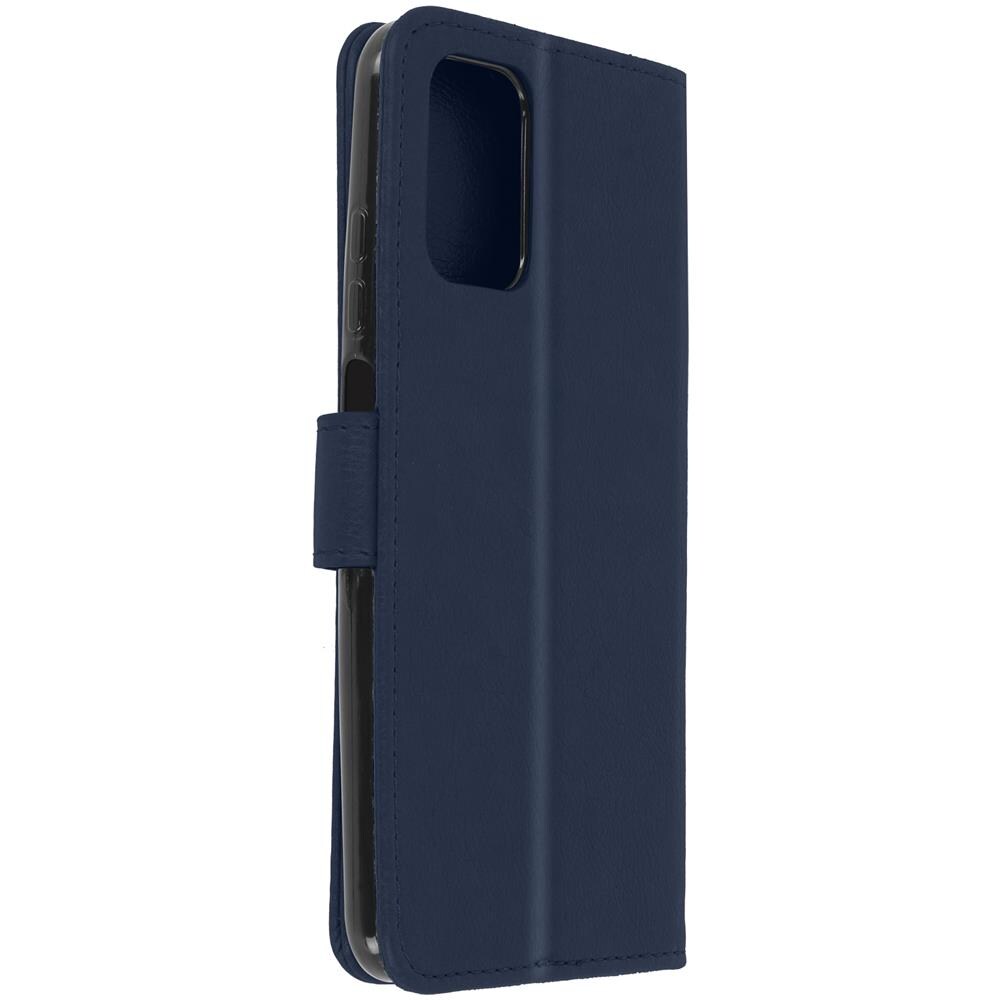 Custodia Xiaomi Redmi Note 10 / 10s Protezione Portacarte Funzione Supporto Blu - Foto 2