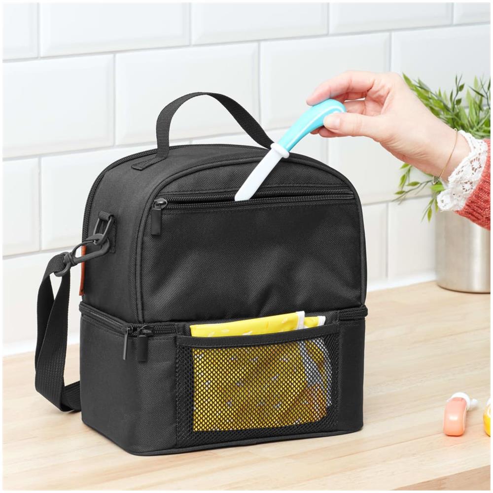 Borsa Termica Multitasche Pick & Go Nera - Foto 2