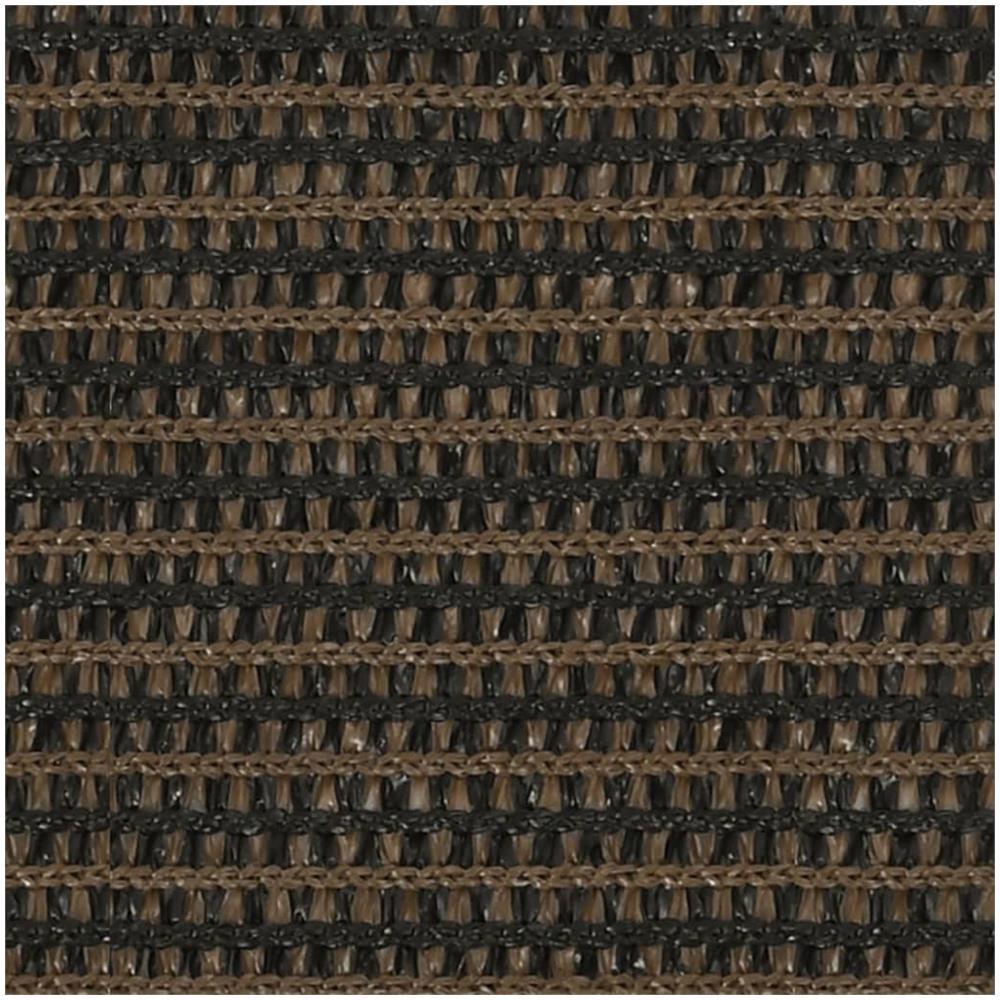 Vela Parasole 160 g / m² Marrone 6x7 m in HDPE - Foto 2