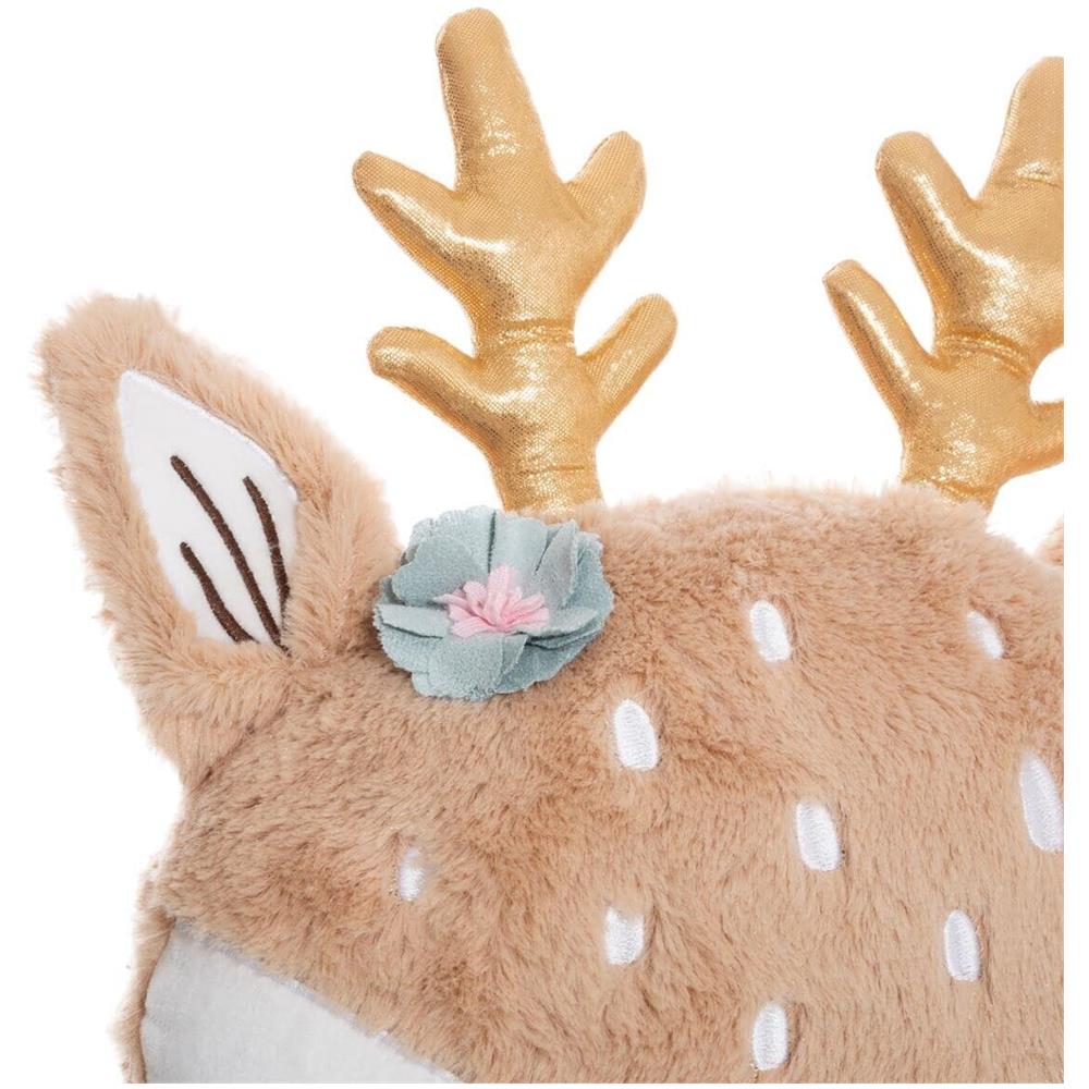 Cuscino Per Bambini A Forma Di Testa Di Cervo, Ø 30 Cm - Foto 6