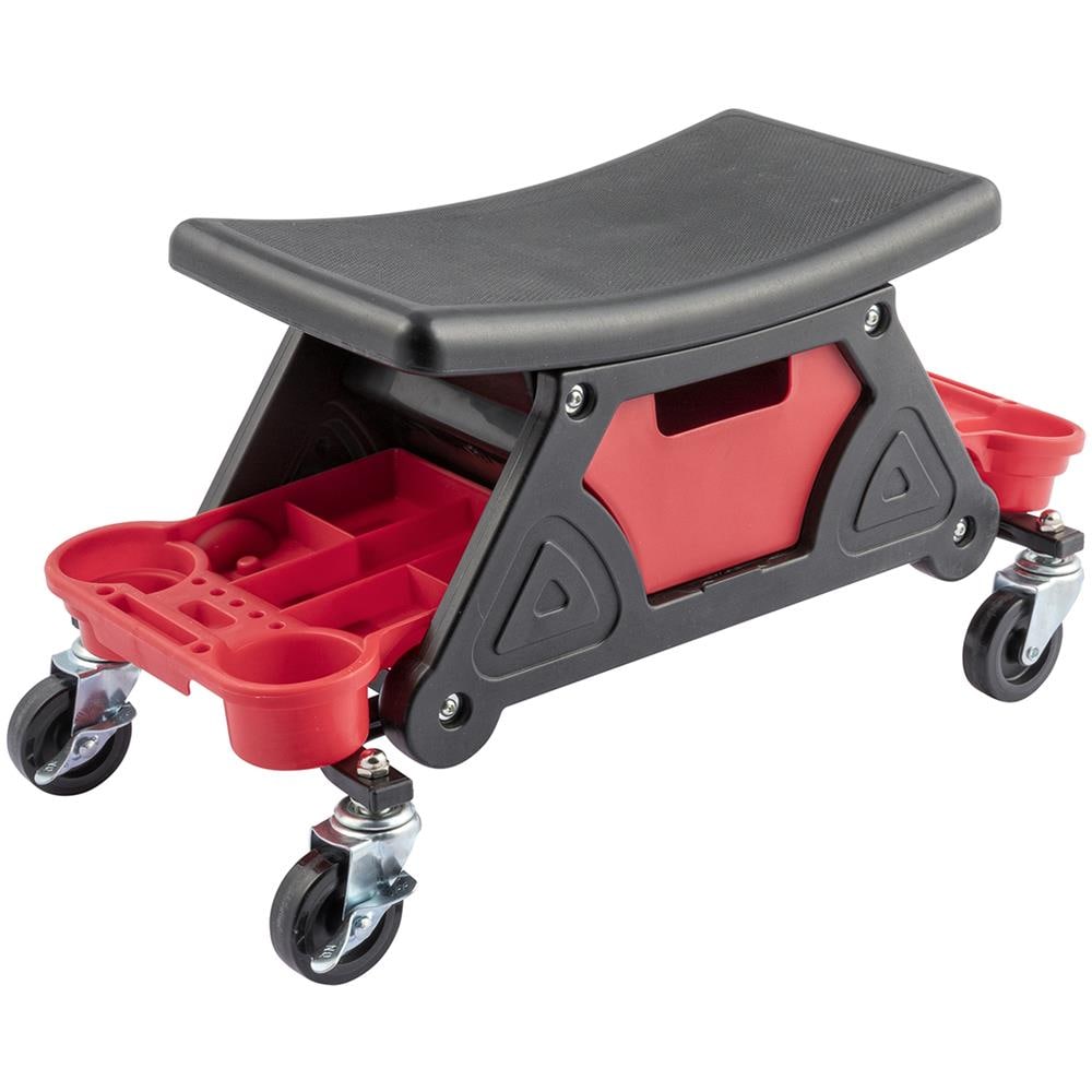 Carrello Ruote Officina Lavoro Meccanico Sedile Sgabello Garage Seggiolino Moto - Foto 2