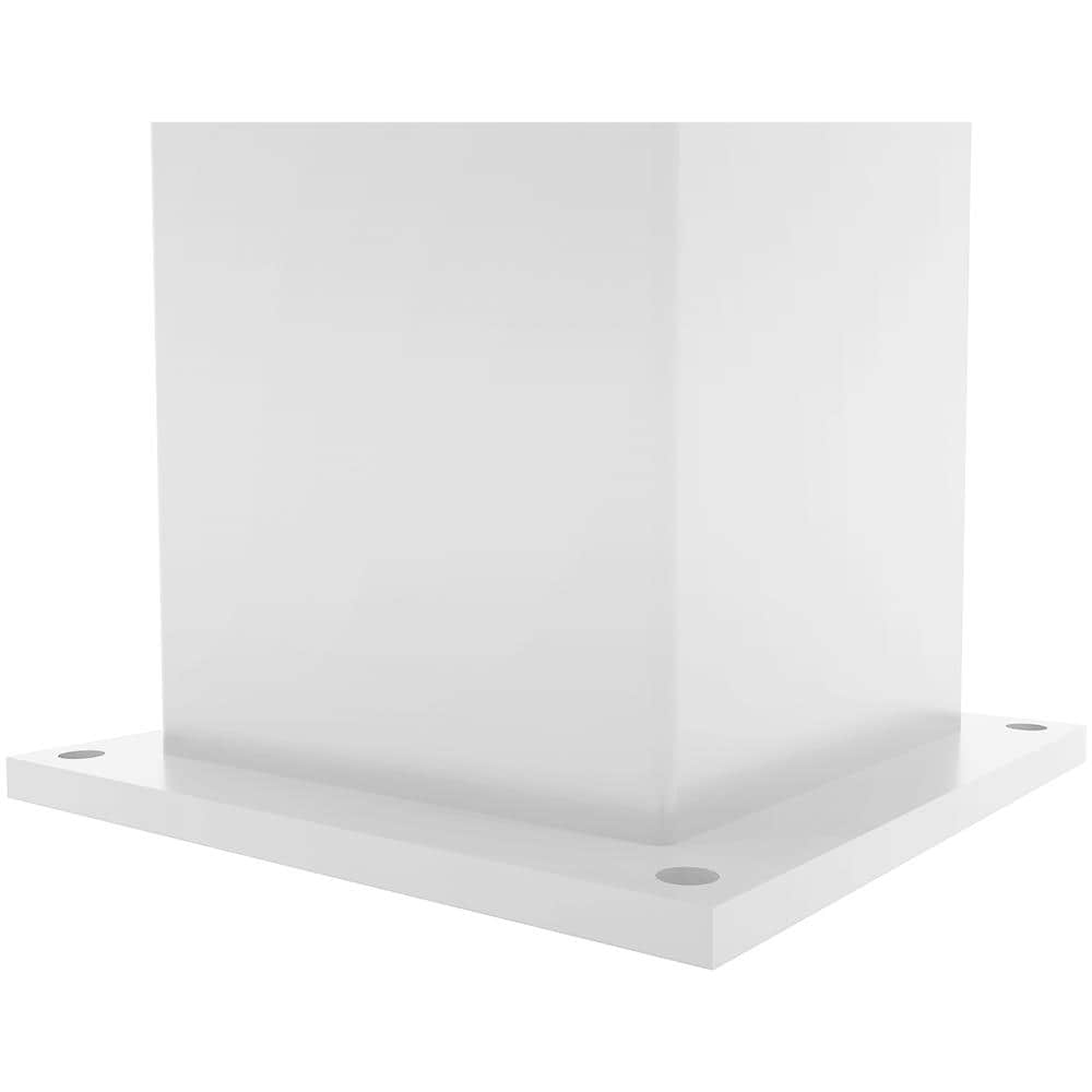 Palo Eifel 15x15 In Alluminio A. 166cm - Bianco Opaco - Foto 2