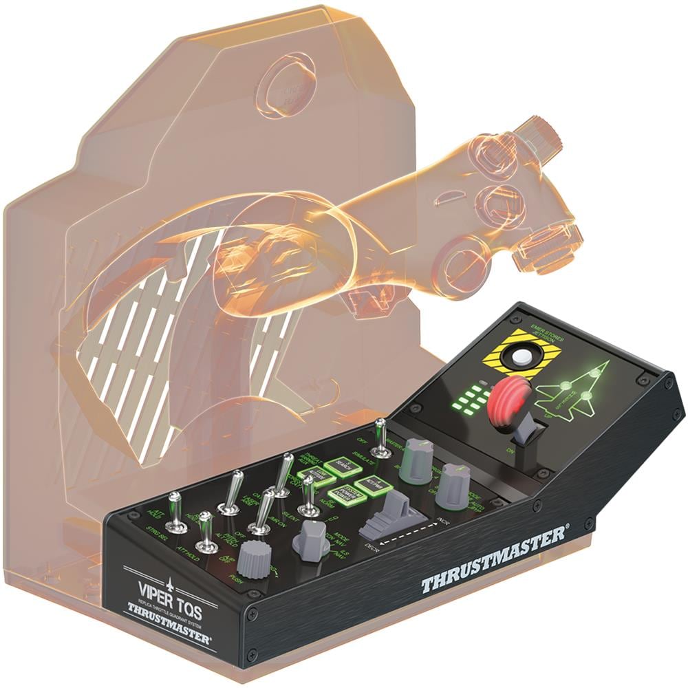 VIPER Panel Nero USB Joystick + leva di controllo del motore PC - Foto 5