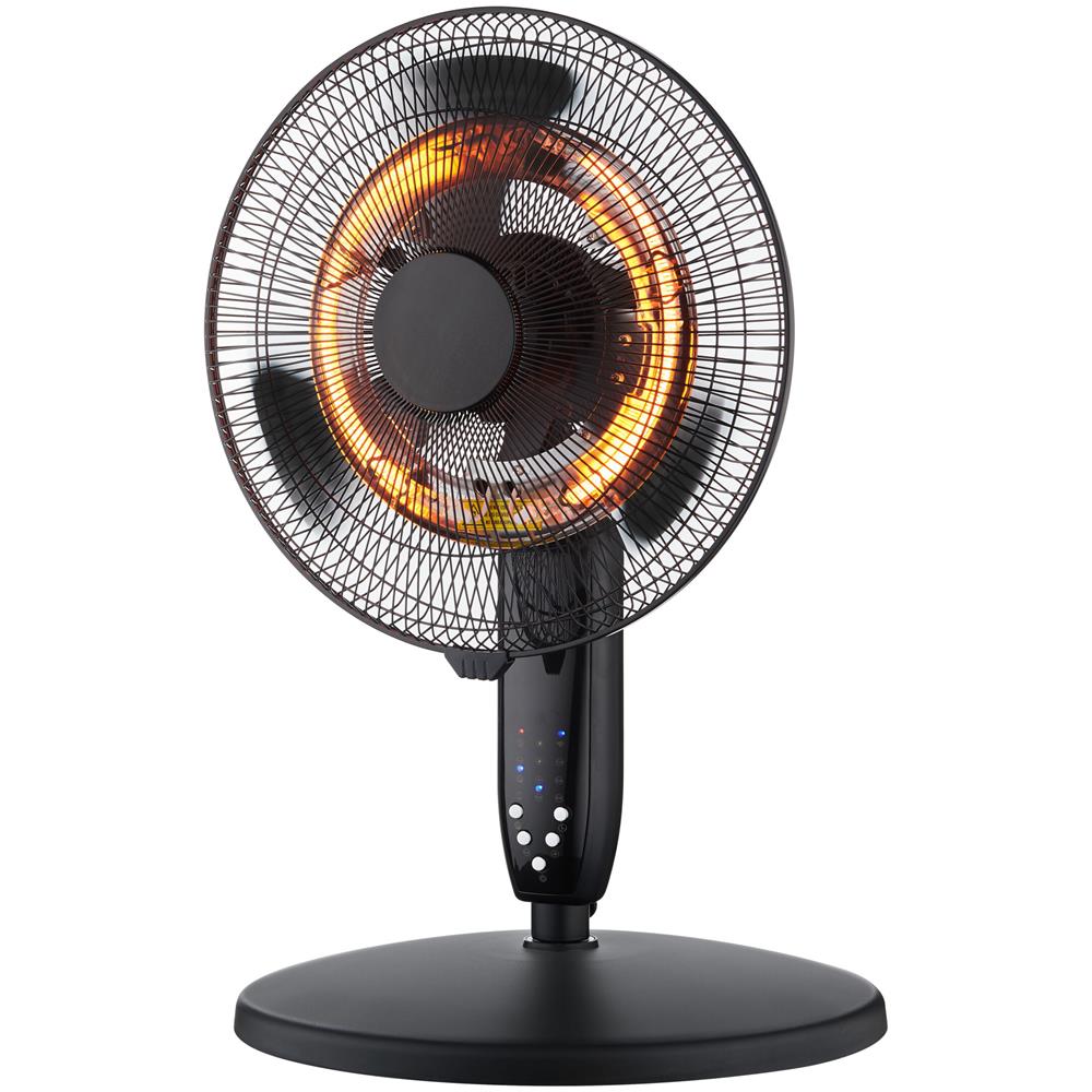 Stufa a Ventilatore Elettrico VESA05 Interno Potenza 2000 W Colore Nero /Grigio - Foto 8