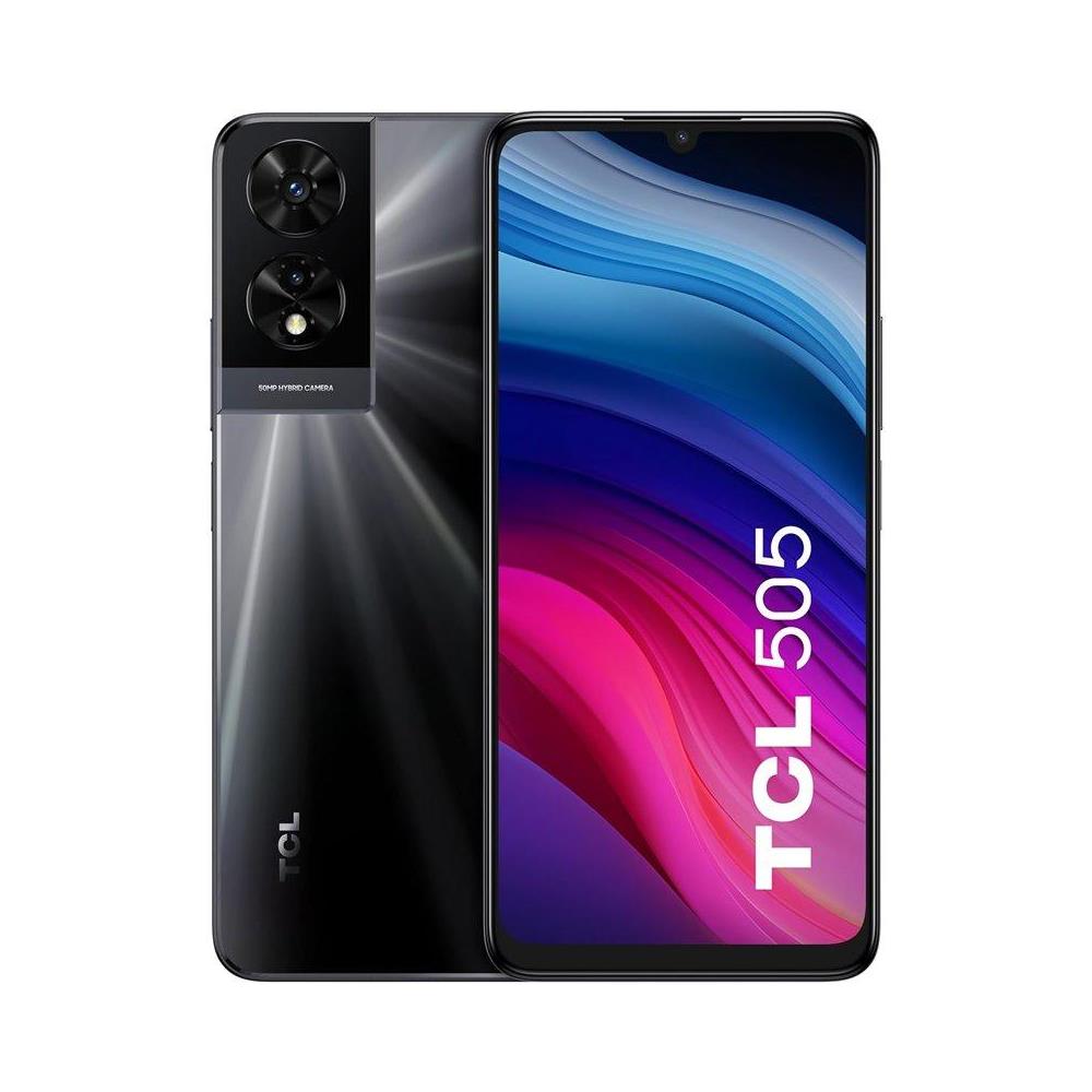 505 4G 128GB 4GB Ram Display 6.75" Dual Sim Slot Nano SD Fotocamera 50 Mpx Android 14 Grigio - Foto 1