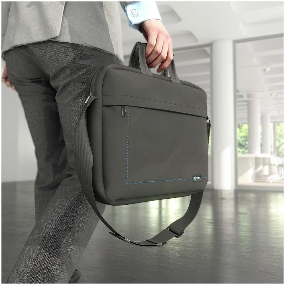 ASBG-BC022-BK borsa per laptop 39,6 cm (15.6") Valigetta ventiquattrore Nero - Foto 6