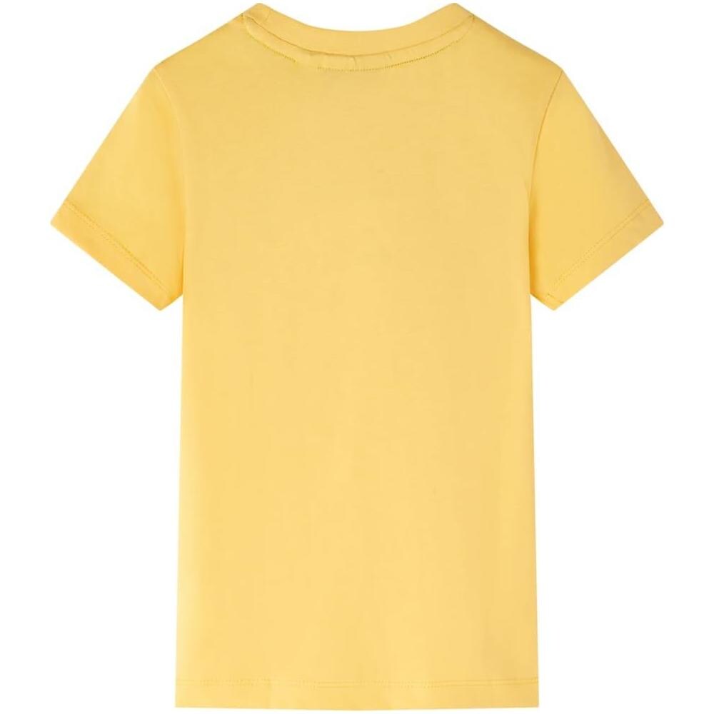 Maglietta per Bambini Ocra Chiaro 116 - Foto 2