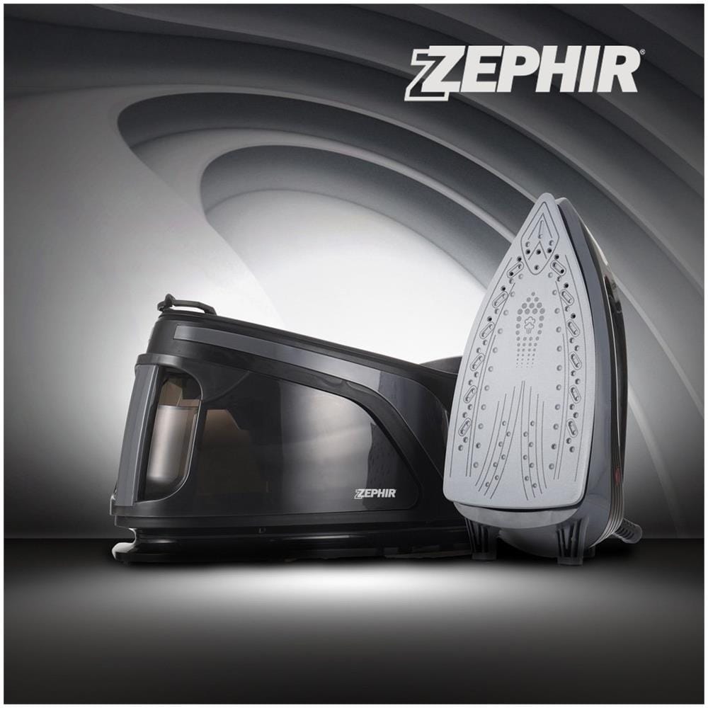 ZHF6600 ferro da stiro a caldaia 2250 W 1,3 L Piastra in Ceramica Nero - Foto 2