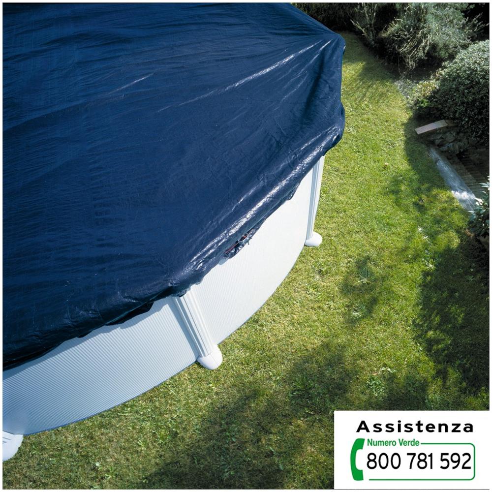 Copertura Invernale Ovale, Polietilene, 100g / M 1115x660 Cm - Foto 2