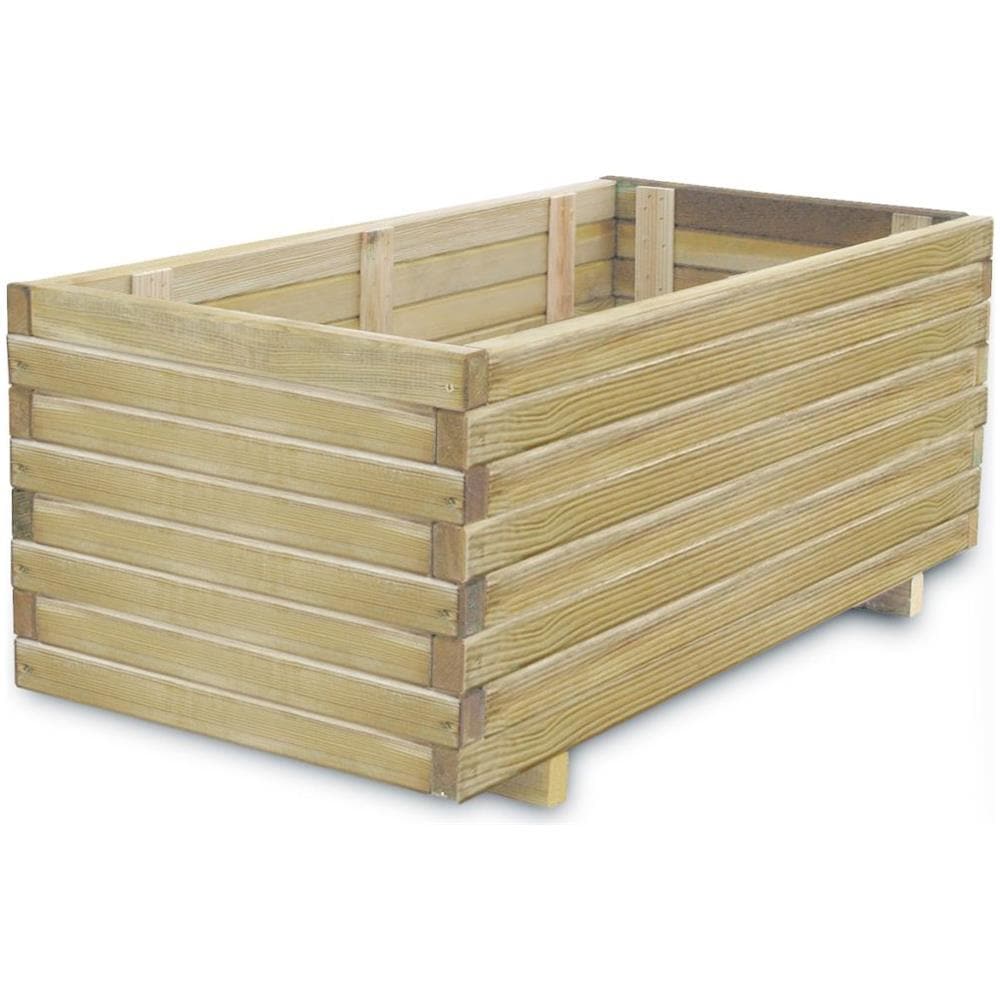 Letto Rialzato 100x50x40 cm in Legno Rettangolare - Foto 1